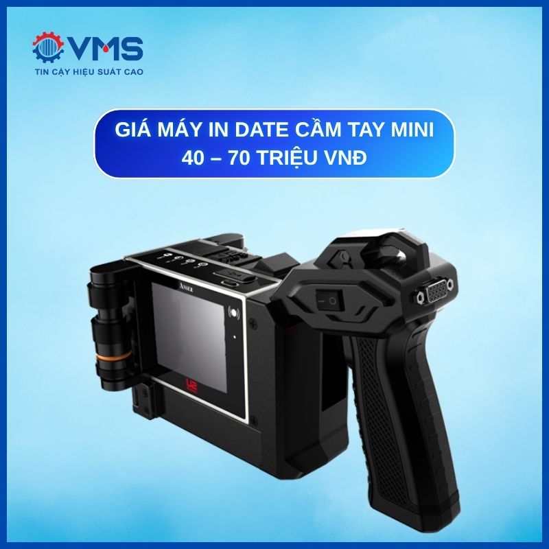 Giá máy in date cầm tay TỪ 40 - 70 triệu VNĐ