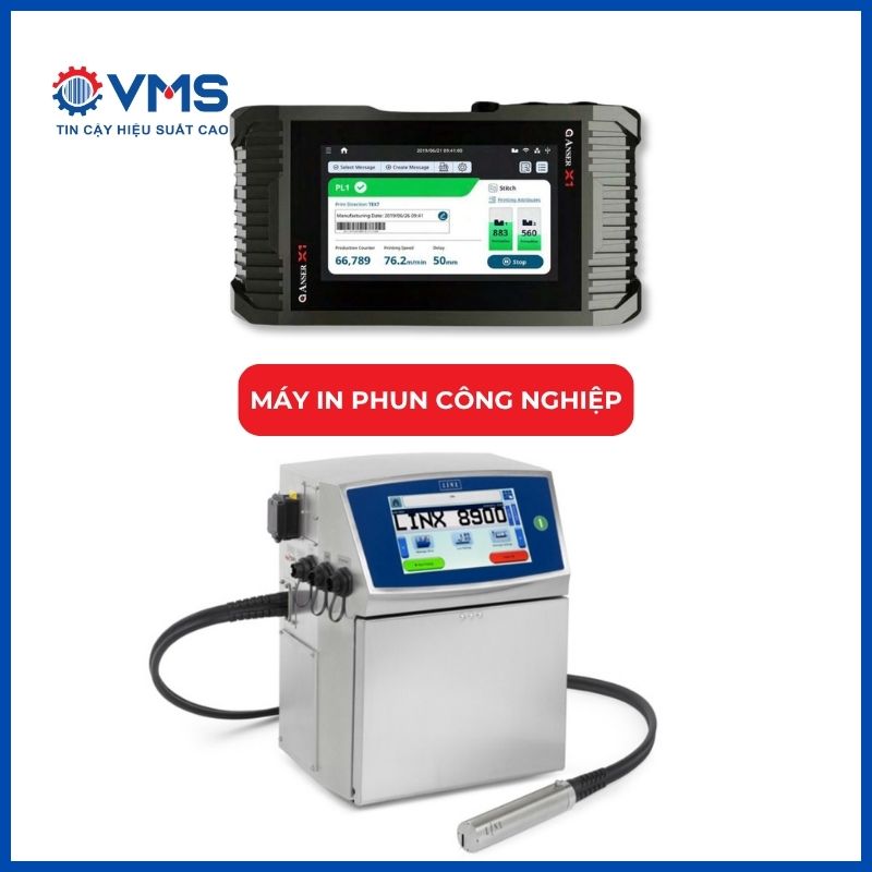 Máy in phun công nghiệp tự động