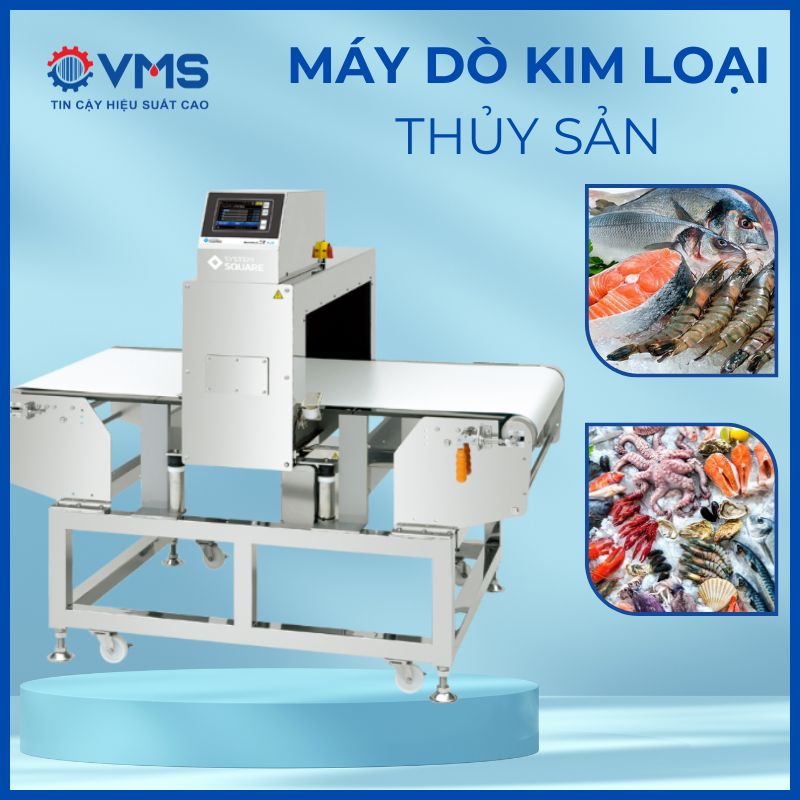 Máy dò kim loại thủy sản