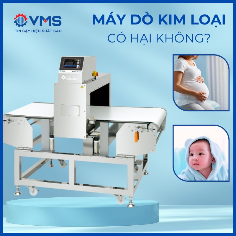 Máy dò kim loại có hại không?