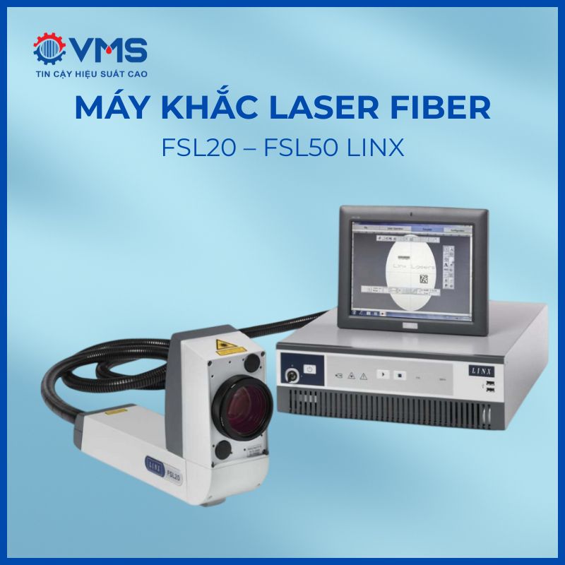 Máy khắc laser Fiber FSL20 – FSL50 Linx