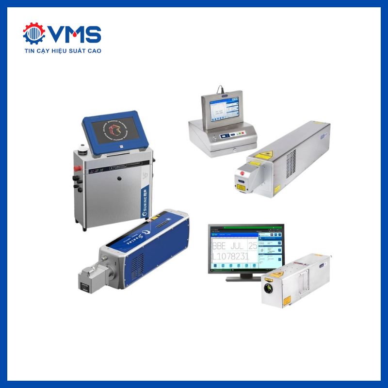 Các loại máy khắc laser VMS cung cấp