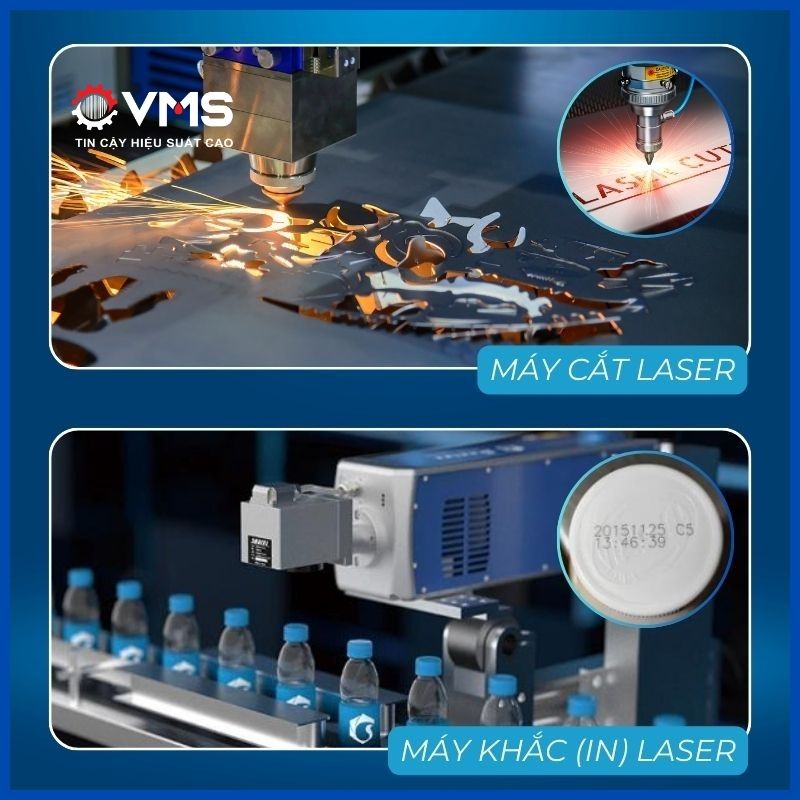 Phân biệt máy in date laser và máy cắt laser CNC