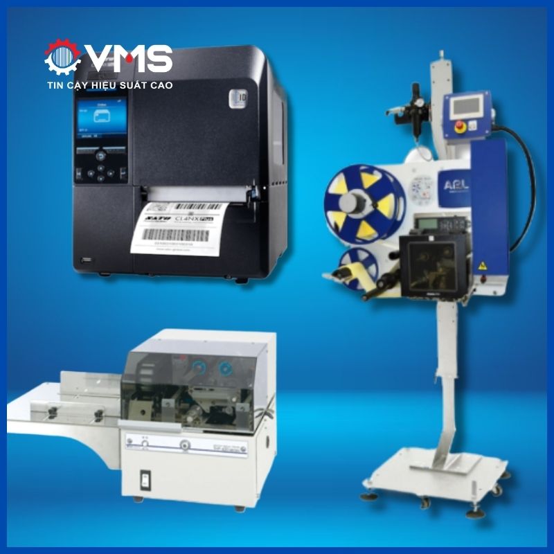 Các loại máy in tem nhãn decal, in mã vạch Barcode