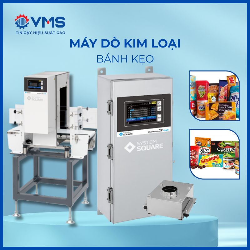 Máy dò kim loại bánh kẹo chính hãng