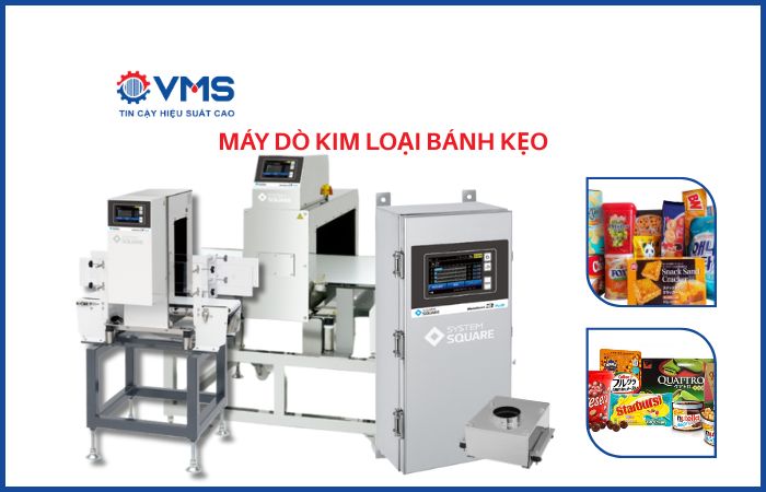 Máy dò kim loại bánh kẹo