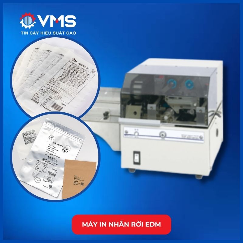 Máy in nhãn rời EDM