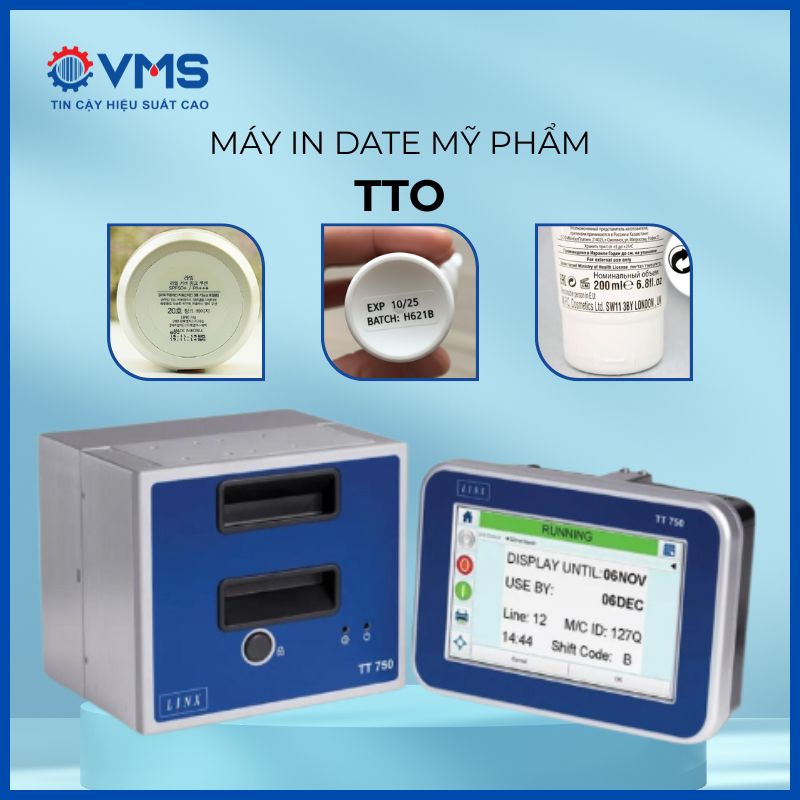 Máy in truyền nhiệt (TTO) cho mỹ phẩm