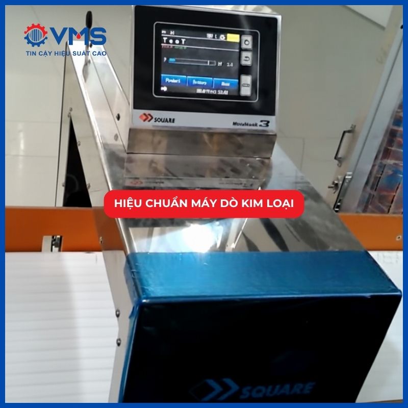 Quy trình hiệu chuẩn máy dò kim loại công nghiệp