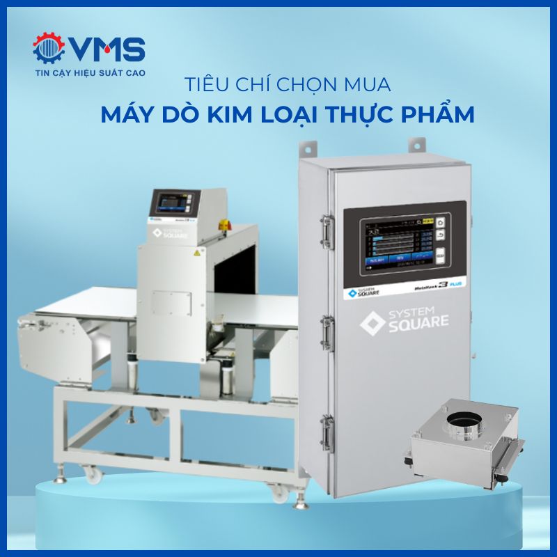 Tiêu chí chọn mua máy dò kim loại thực phẩm