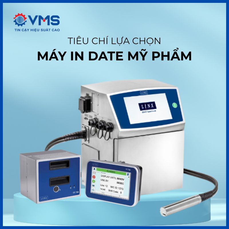Tiêu chí lựa chọn máy in date mỹ phẩm phù hợp