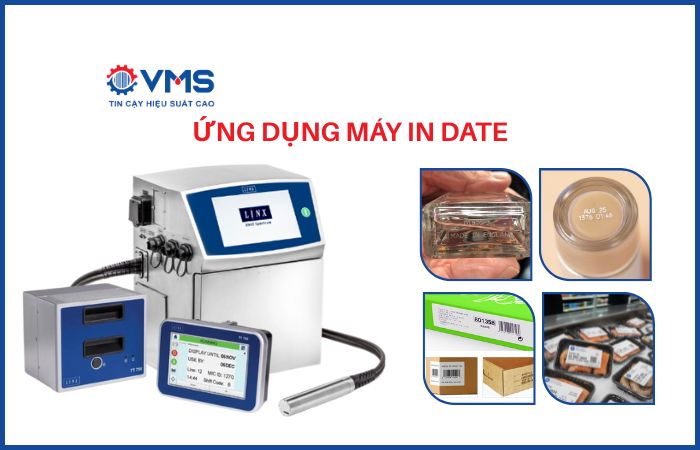 Ứng dụng máy in date code