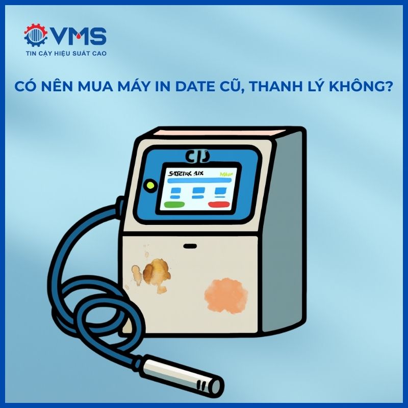 Có nên mua máy in date cũ, thanh lý không?