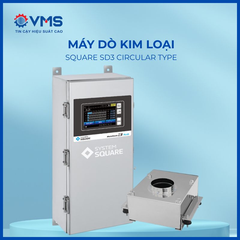 Máy dò kim loại Square SD3 Circular type chính hãng