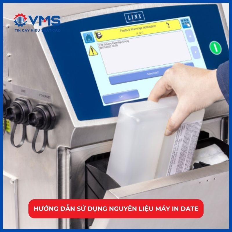 Hướng dẫn sử dụng nguyên liệu máy in date đúng cách