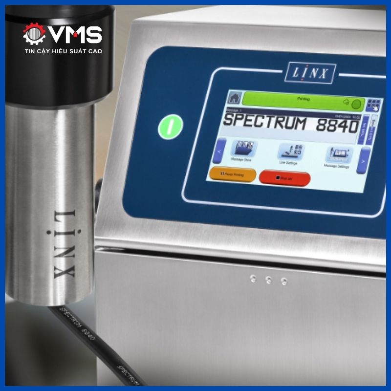 Khả năng in ấn đa dạng của máy in phun Linx 8840 Spectrum