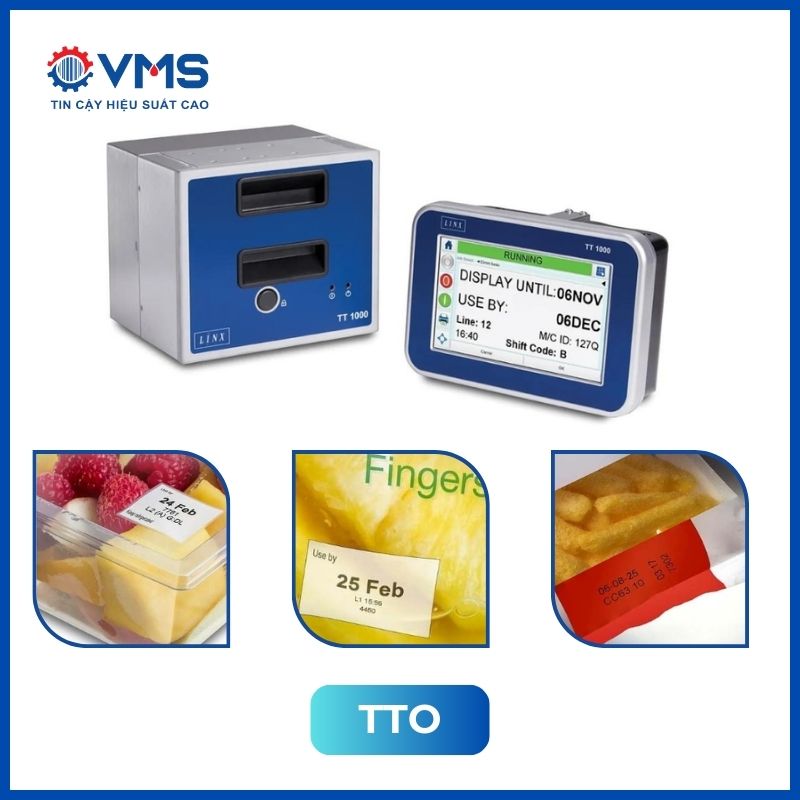 Máy in date tuy băng TTO