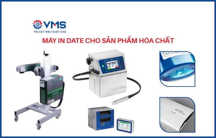 Máy in date cho sản phẩm hóa chất chuyên dụng
