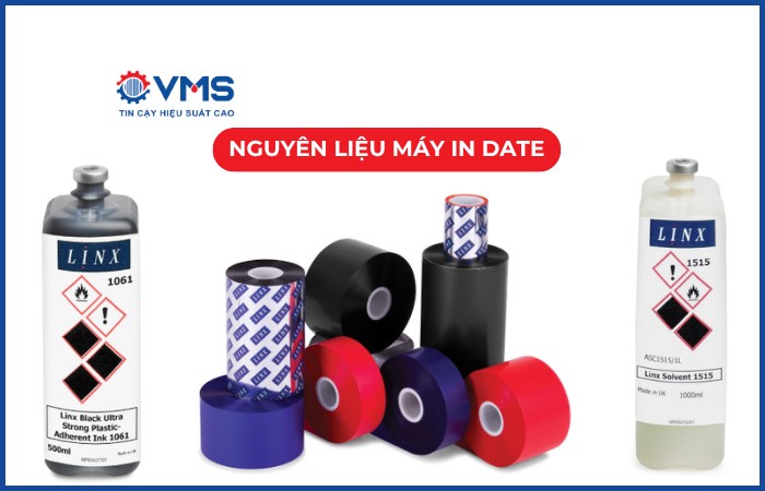Nguyên liệu máy in date công nghiệp