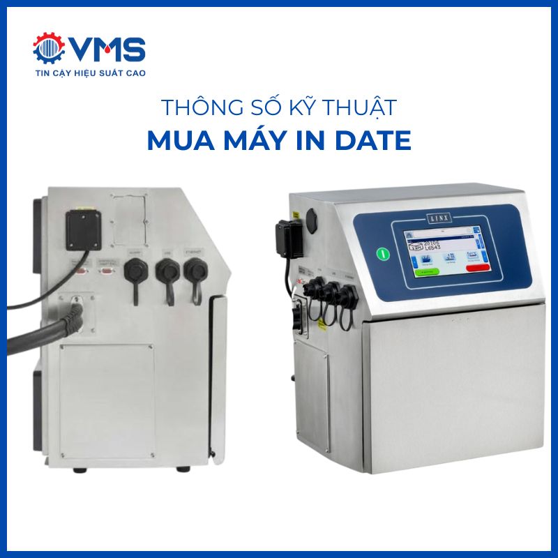 Thông số kỹ thuật khi mua máy in date