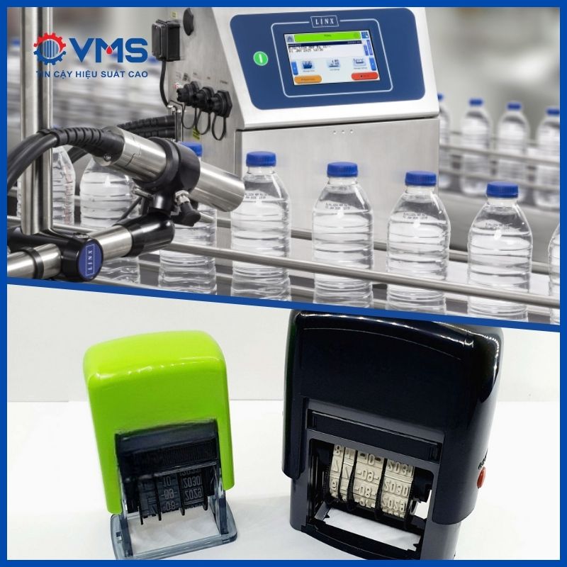 Tư vấn chọn máy in date hay con dấu đóng date