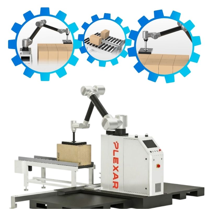 Cobot xếp hàng hóa 16kg