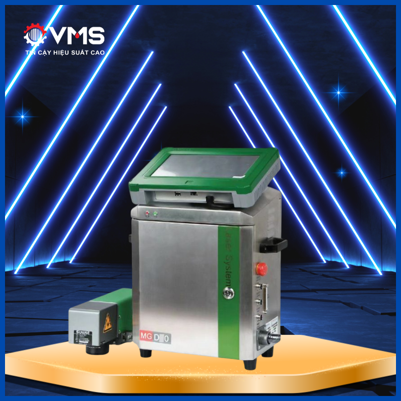 Máy in date laser lên Inox - MGD-20 Mango