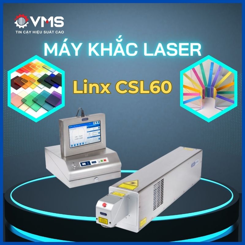 Máy khắc laser trên mica - Linx CSL60