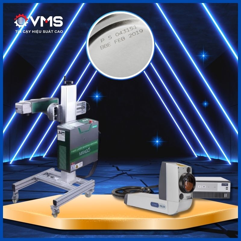 Máy khắc laser trên inox