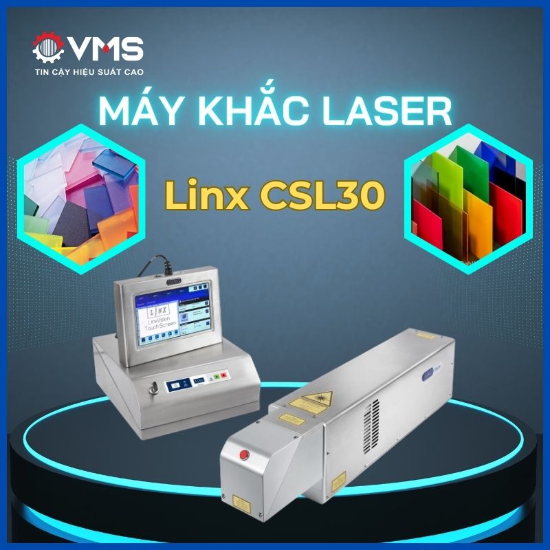 Máy khắc laser lên mica - Linx CSL30
