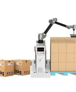 Cobot xếp hàng 16kg lên pallet