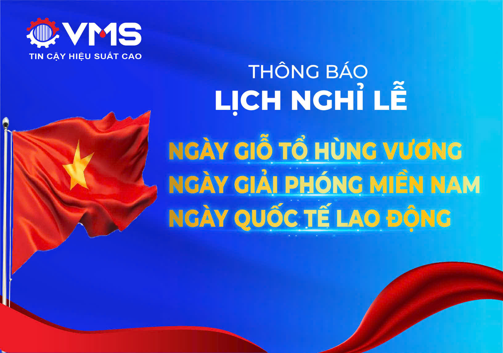 Thông báo nghỉ lễ