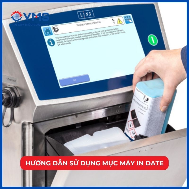Hướng dẫn sử dụng mực máy in date hiệu quả