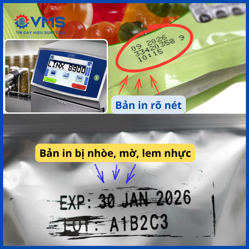 Lỗi thường gặp khi in NSX, HSD