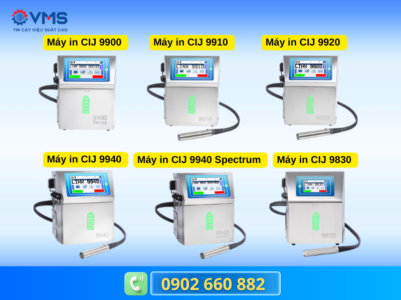 Các loại máy in Linx 9000 series - Thế hệ mới
