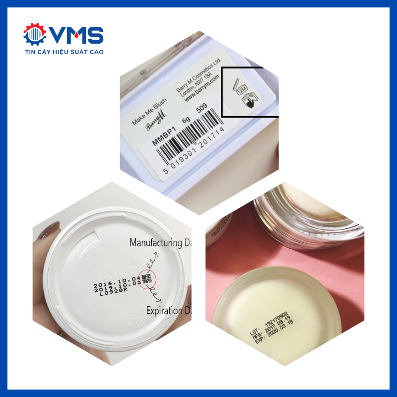 In date code lên bao bì hóa mỹ phẩm 