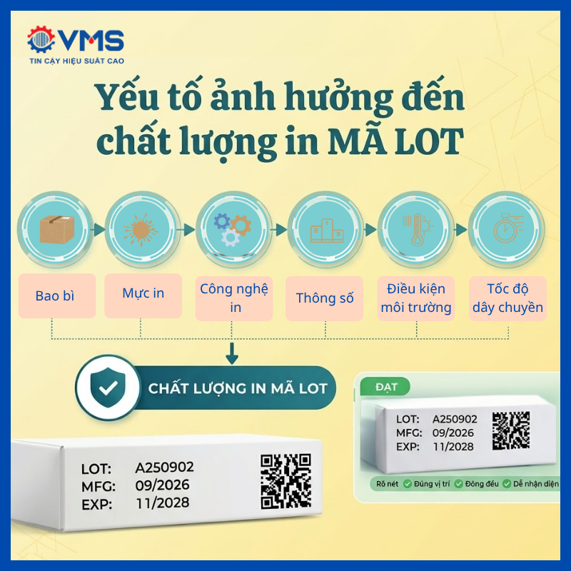 Yếu tố ảnh hưởng đến chất lượng mã Lot